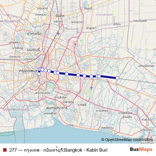 277 rail Line Map