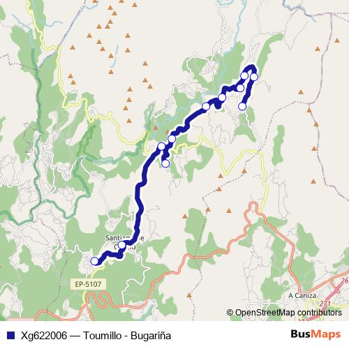 Xg622006 bus Line Map