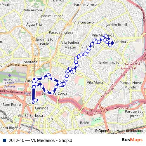 2012-10 bus Line Map