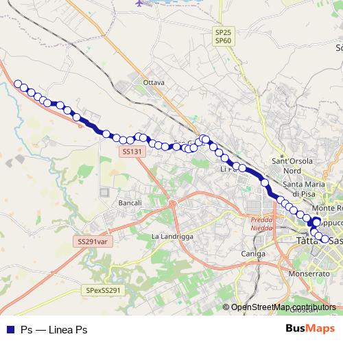 Ps bus Line Map