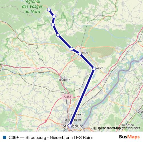 C36+ rail Line Map
