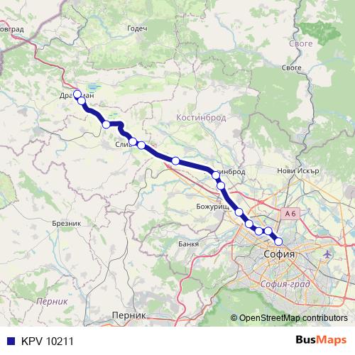 KPV 10211 rail Line Map