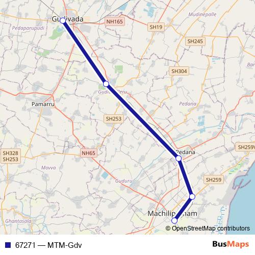 67271 rail Line Map