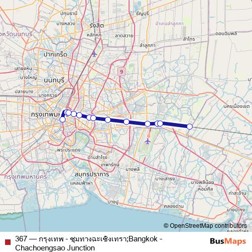 367 rail Line Map