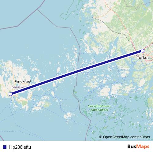 Hp286 eftu air Line Map