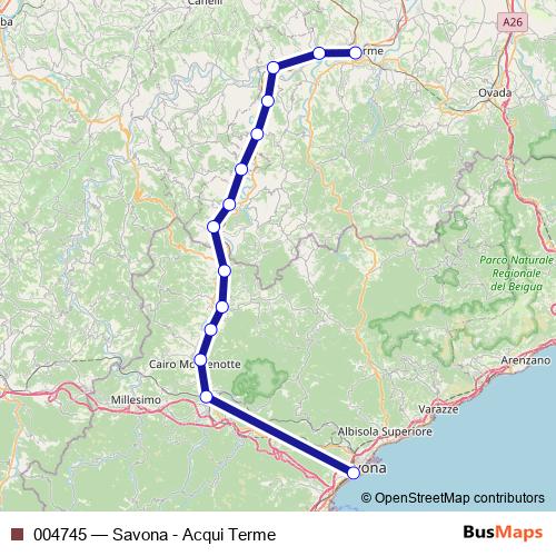 004745 rail Line Map