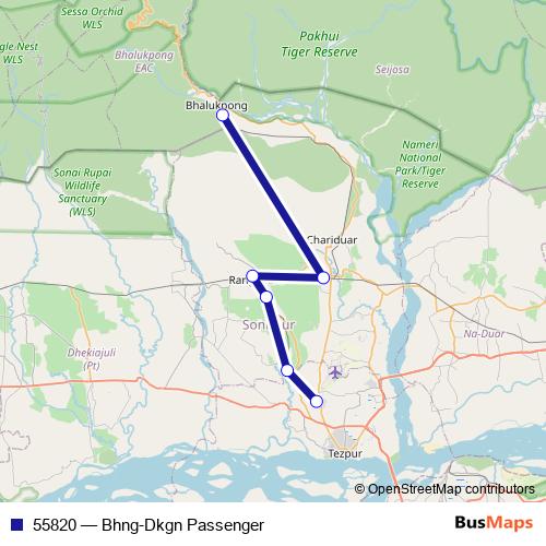 55820 rail Line Map