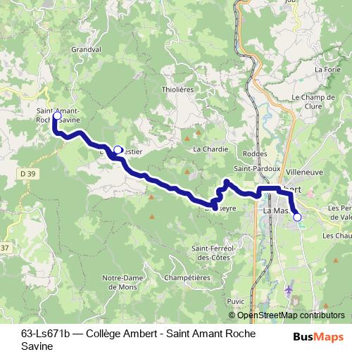 63-Ls671b bus Line Map