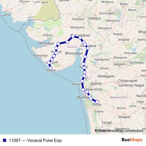 11087 rail Line Map