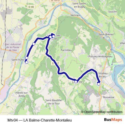 Mtv04 bus Line Map