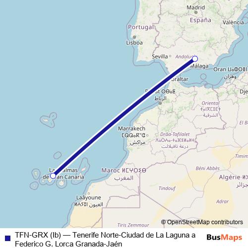 TFN-GRX (Ib) air Line Map
