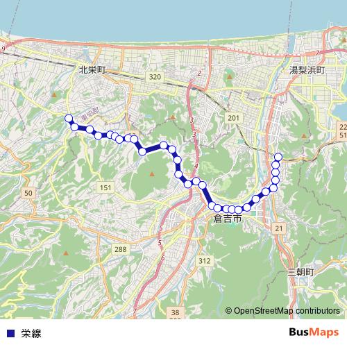栄線 bus Line Map