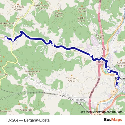 Dg20e bus Line Map