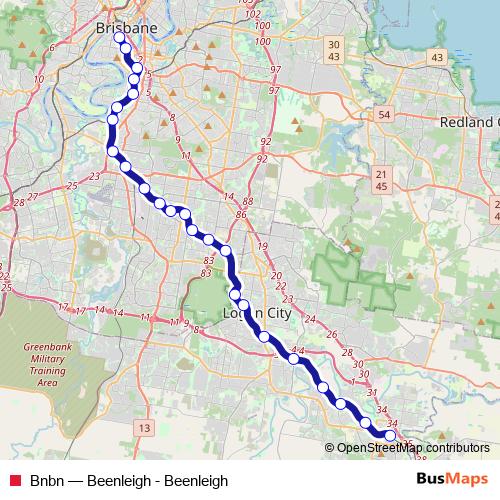 Bnbn rail Line Map