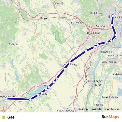 G44 rail Line Map