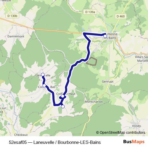 52esaf05 bus Line Map