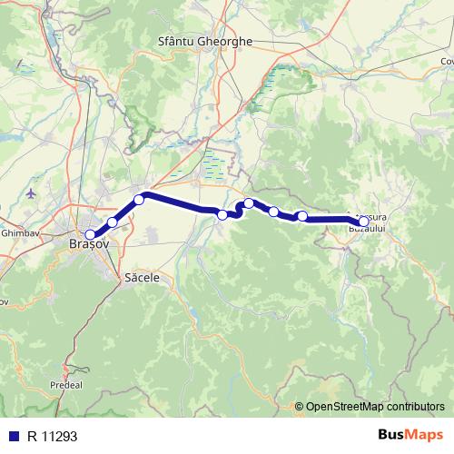 R 11293 rail Line Map