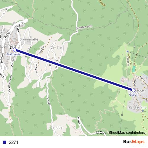 2271 cable-car Line Map