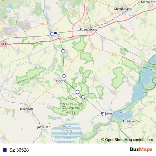 Sz 36528 rail Line Map