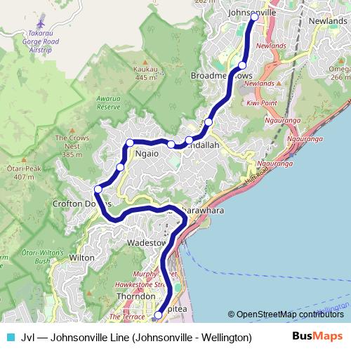 Jvl rail Line Map