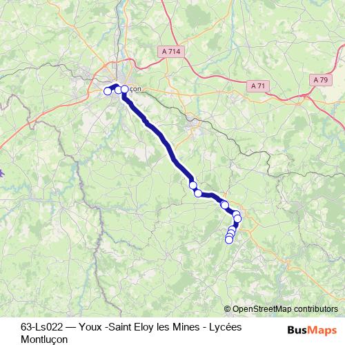 63-Ls022 bus Line Map
