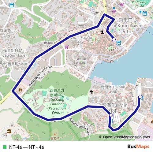 NT-4a bus Line Map