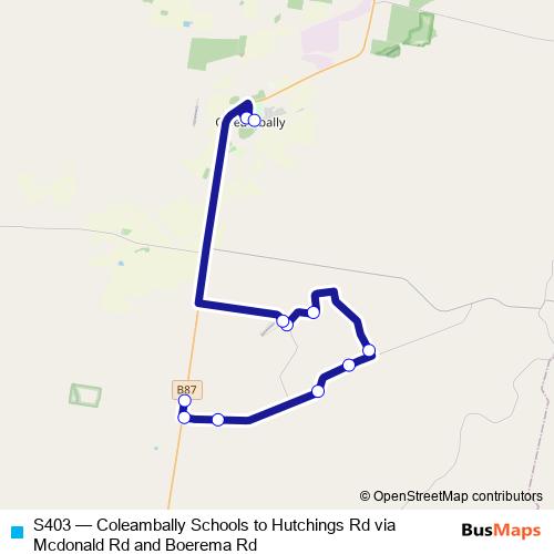S403 bus Line Map