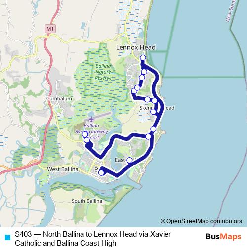 S403 bus Line Map