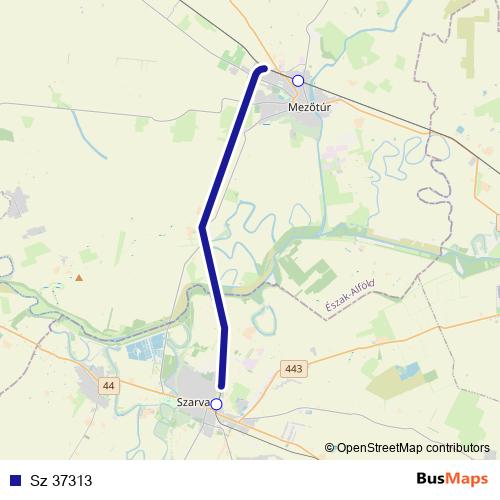 Sz 37313 rail Line Map