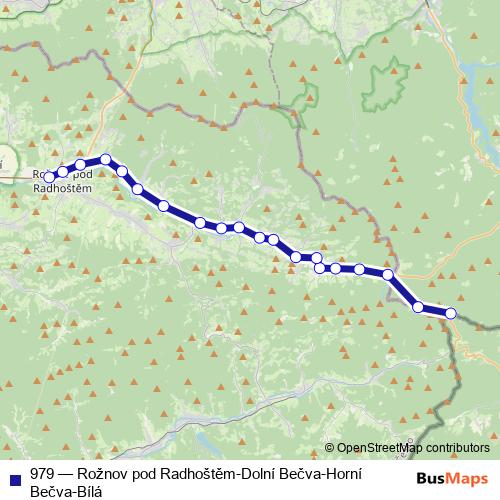 979 bus Line Map