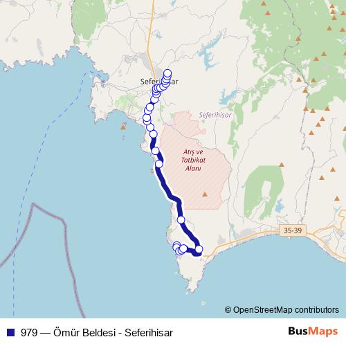 979 bus Line Map