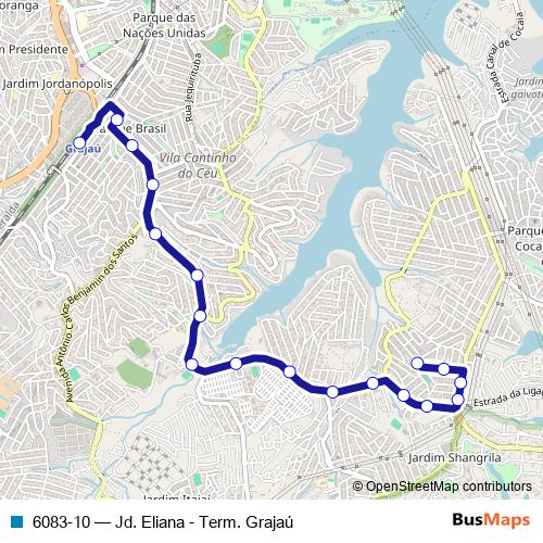 6083-10 bus Line Map