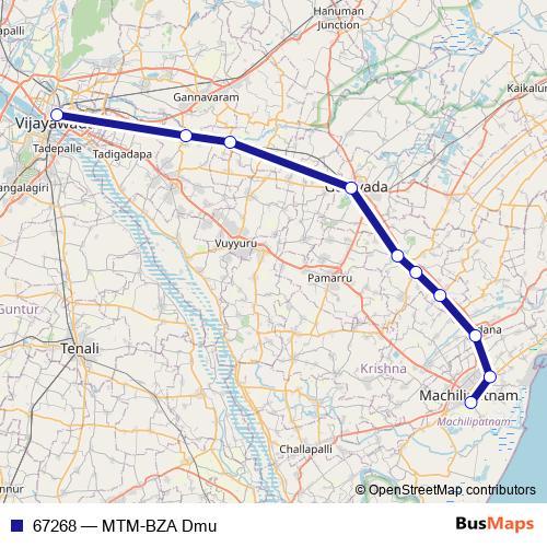 67268 rail Line Map
