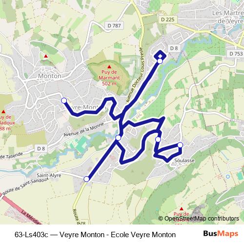 63-Ls403c bus Line Map