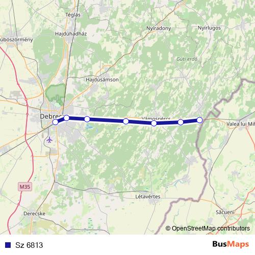 Sz 6813 rail Line Map