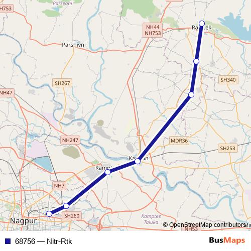 68756 rail Line Map