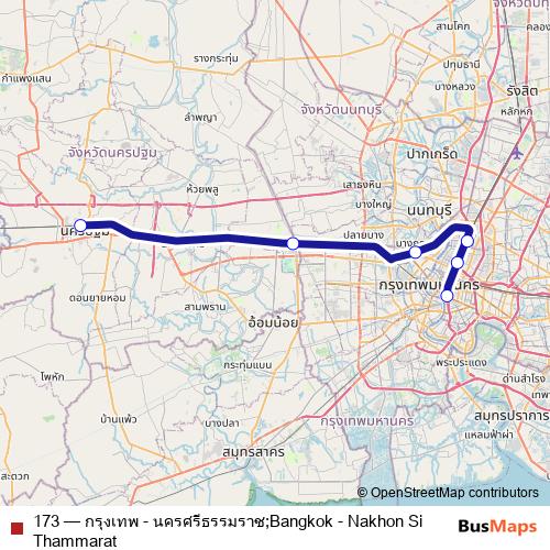 173 rail Line Map