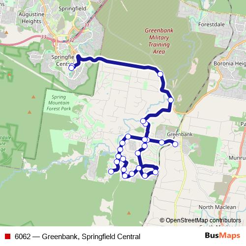 6062 bus Line Map