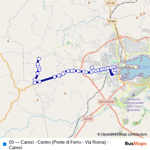 03 bus Line Map