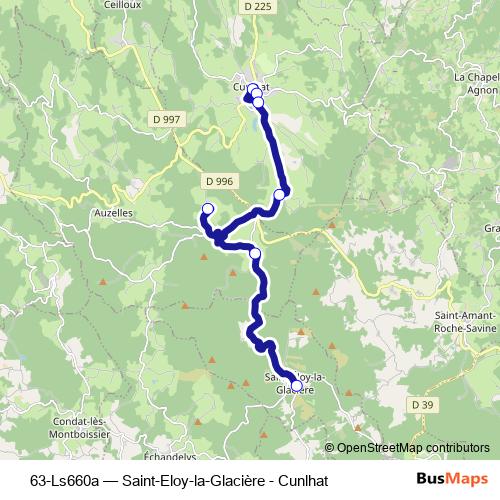 63-Ls660a bus Line Map