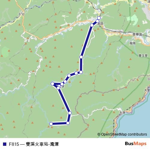 F815 bus Line Map