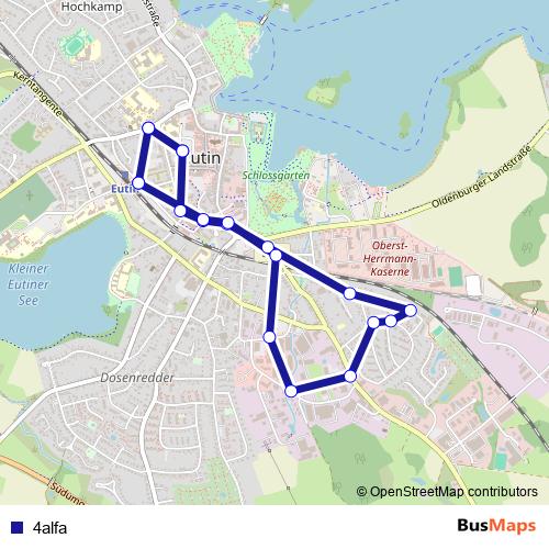 4alfa bus Line Map