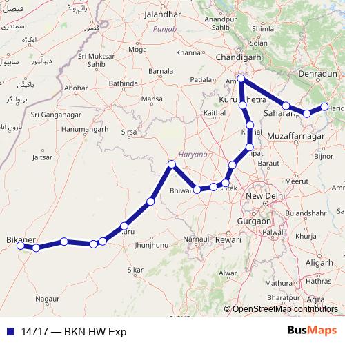 14717 rail Line Map