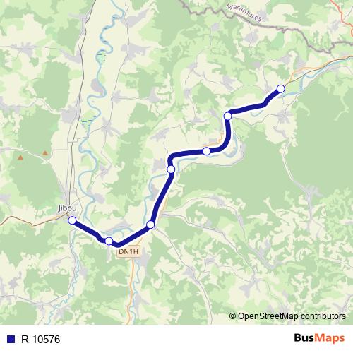 R 10576 rail Line Map