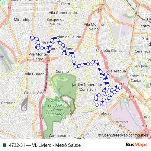 4732-31 bus Line Map
