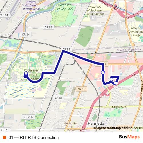 01 bus Line Map