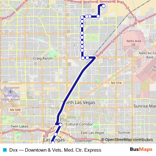 Dvx bus Line Map