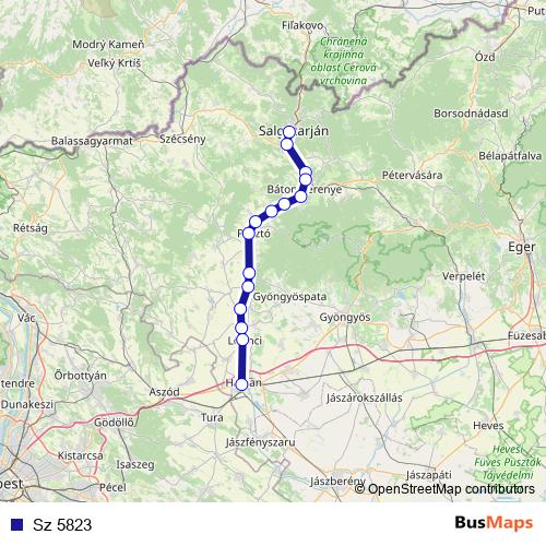 Sz 5823 rail Line Map
