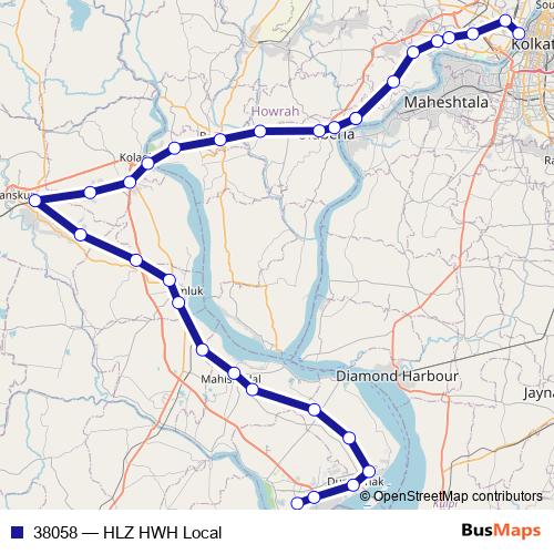 38058 rail Line Map