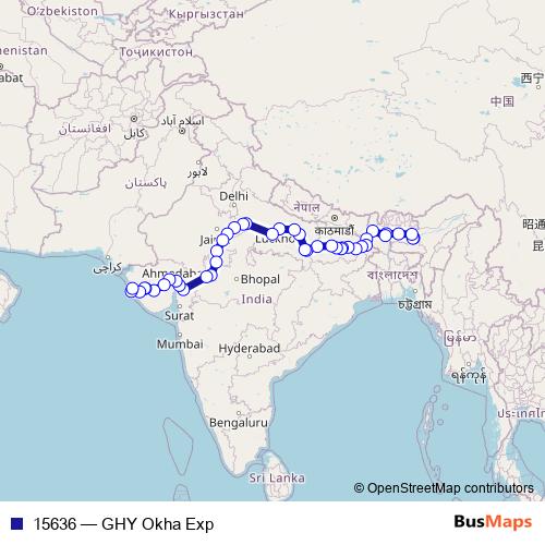 15636 rail Line Map